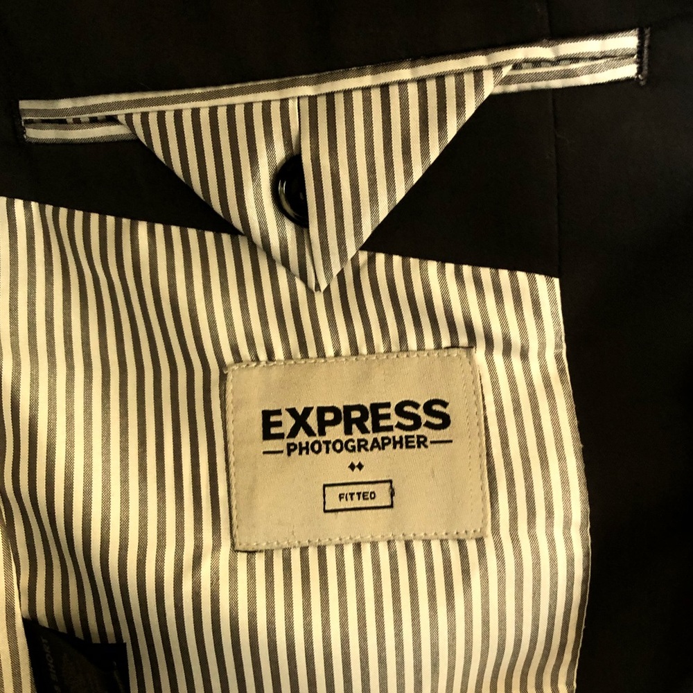 Express Photographer Suit Jacket and pant (fitted)
